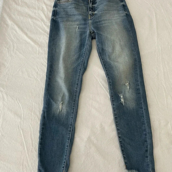 Kancan blue skinny jeans size 5/26 - Picture 4 of 7